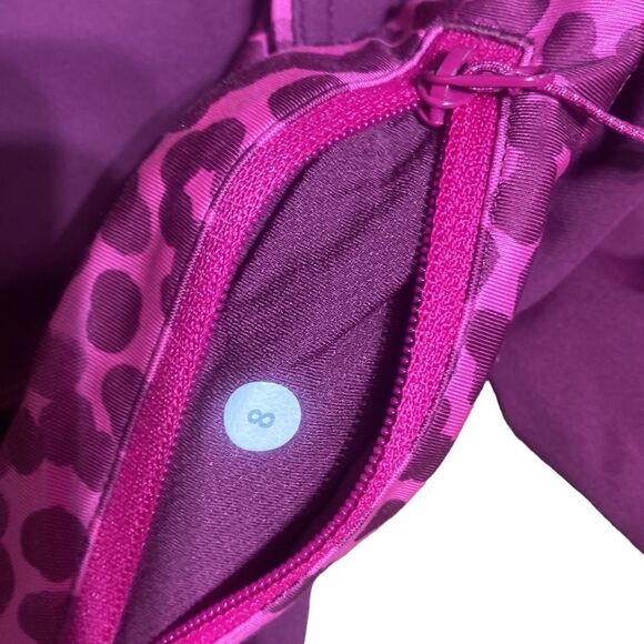 Lululemon run: inspire crop II dashing purple/ace spot jeweled magenta 8 - Picture 15 of 15